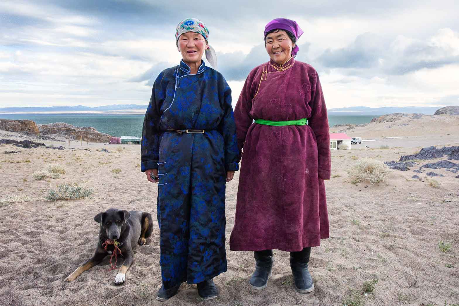 A surprise visit during breakfast in Mongolia