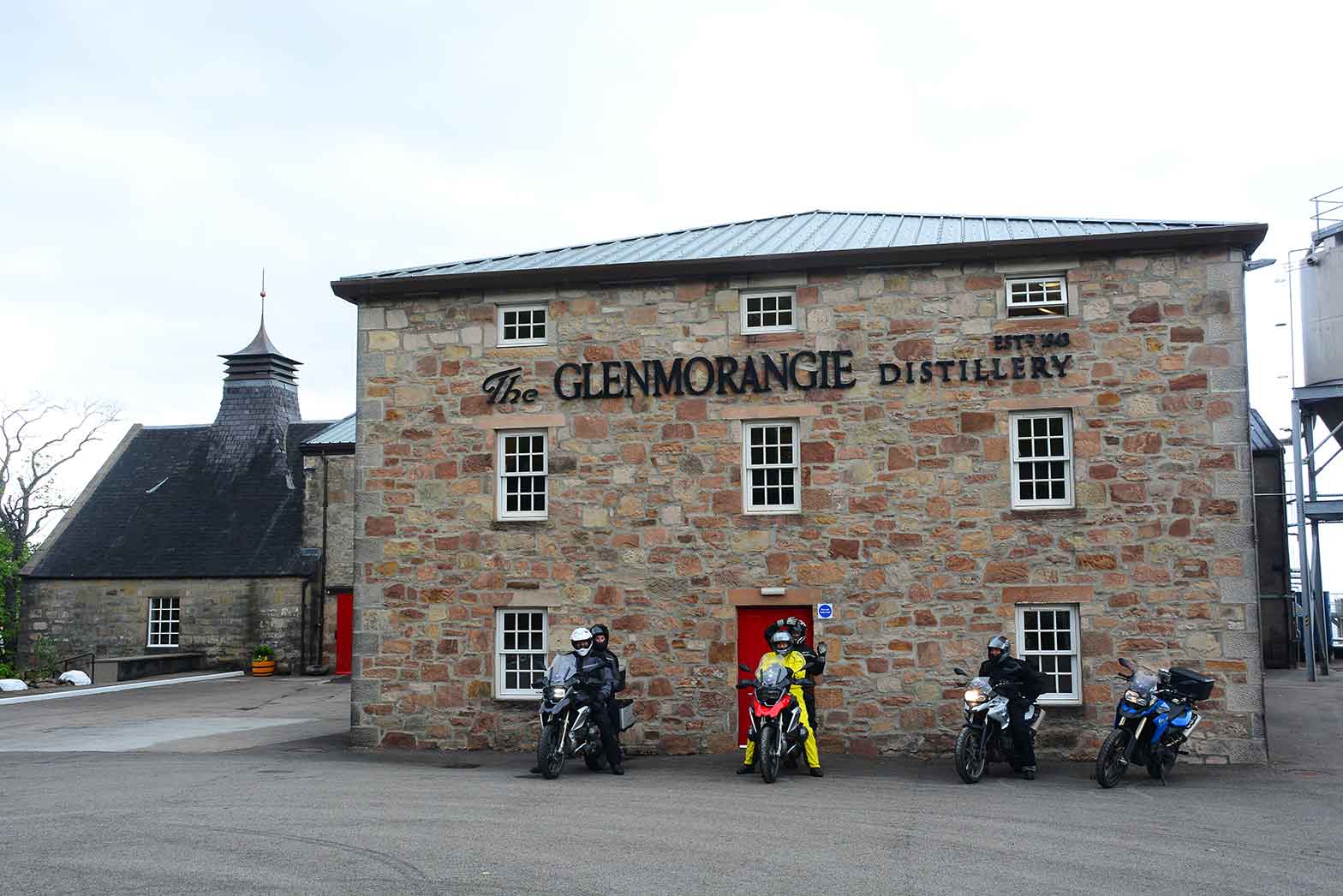 The Glenmorangie whisky distillery, Scotland